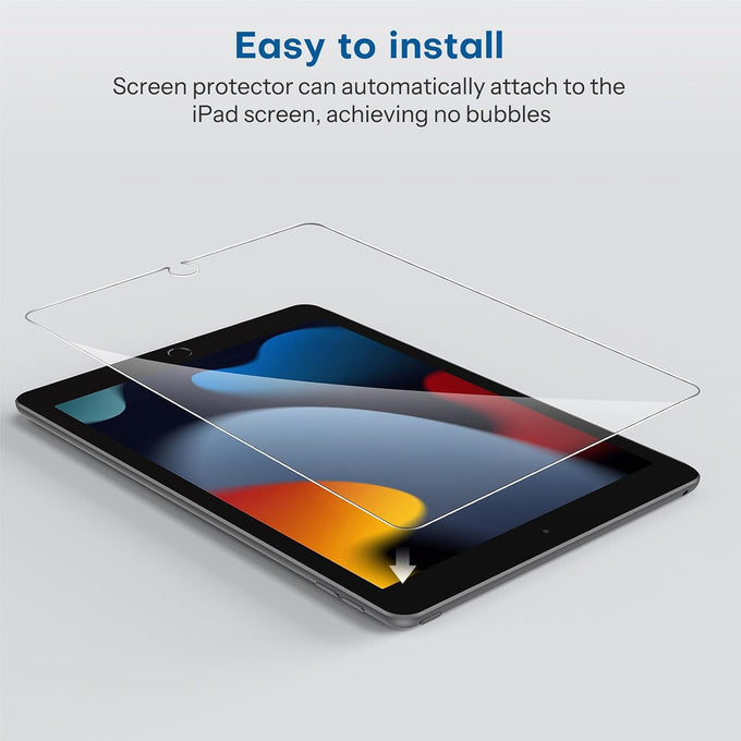 SPARIN 3 Pack Screen Protector for iPad 9th 8th 7th Generation 10.2 Inch