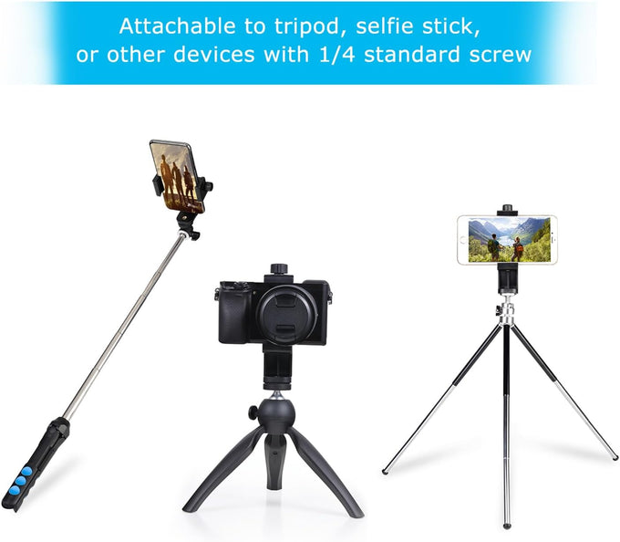 Smartphone Holder/Vertical and Horizontal Tripod Mount Adapter