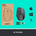 Logitech M705 Marathon Full Size 2.4 GHz Wireless Mouse - Black