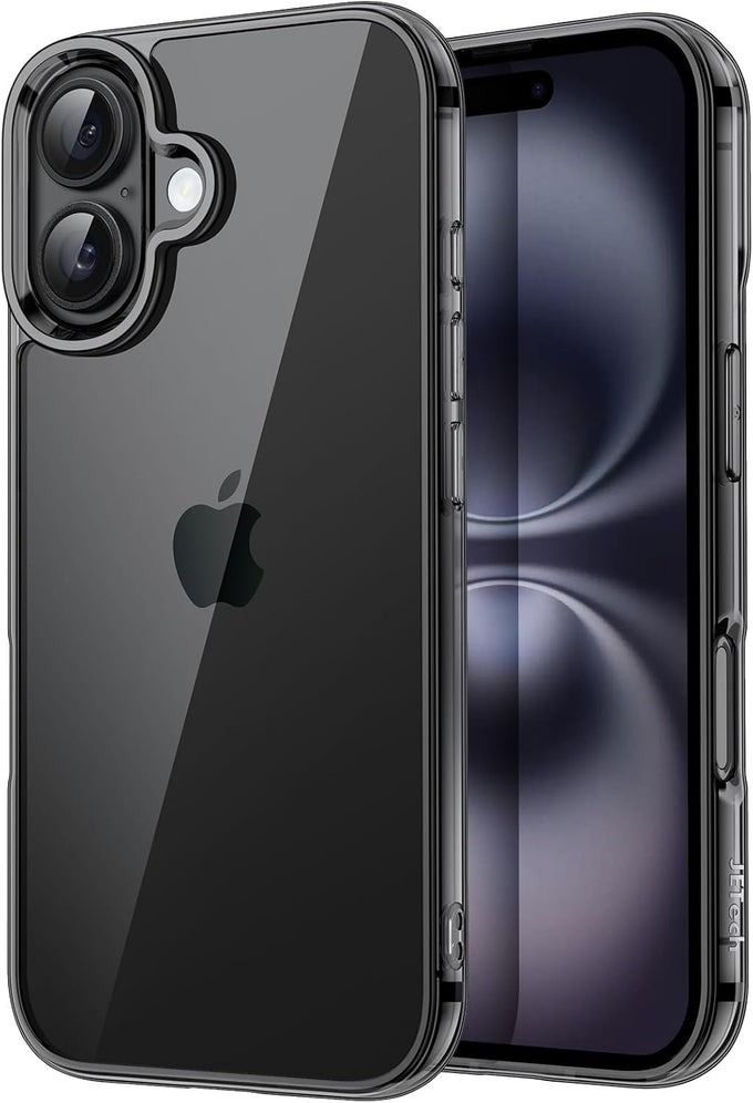 JETech Case for iPhone 16, Anti-Yellowing, Clear