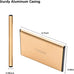 Maxone 500GB Ultra Slim Portable External Hard Drive HDD USB 3.0 Compatible