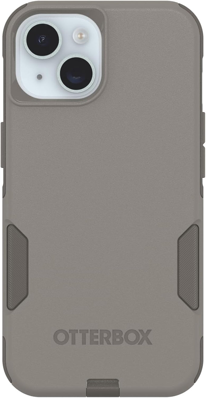 OtterBox iPhone 17e, 16e, 15, 14, & 13 Commuter Series Case - Black, Slim & Tough, Pocket-Friendly, with Port Protection - Thin & Protective iPhone Case, Dual-Layer, Impact Absorbing iPhone Case