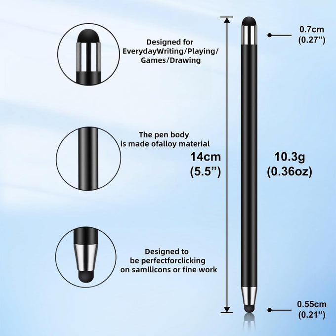 Stylus (10 PCS),Stylus Pen for Touchscreen.2-in-1 Universal Stylus