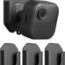 3 Pack Blink Camera No Drill No Screws Wall Mount Bracket for Blink Outdoor 4/Outdoor 2K+/Mini /Mini 2K+ /Indoor Camera, HBV Adhesive Mount