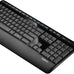 Logitech K345 Full Size Wireless Keyboard with Palm Rest for PC, Laptop