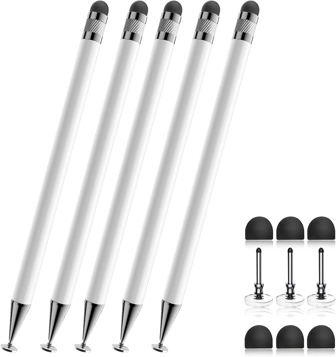 Bopomofo Stylus(5 Pcs),2-in-1 Stylus Pen for Touchscreen,Stylus Pen