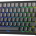 Redragon K673 PRO Wireless 81-Key RGB Gasket Gaming Keyboard, Scroll Knob