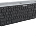 Logitech K585 Slim Wireless Keyboard with Built-in Phone Cradle - Graphite