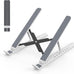 Tonmom Laptop Stand for Desk, Adjustable Laptop Riser, Black