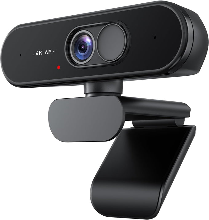 1080P Webcam with Mic, Privacy Cover, Mute Button for PC/Laptop