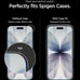 Spigen GlasTR EZ FIT Privacy Screen Protector for iPhone 17 Pro, 17, 16 Pro