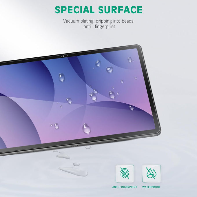 apiker 2 Pack Screen Protector for Galaxy Tab S10 Plus/S9 Plus/S9 FE+/S7 FE