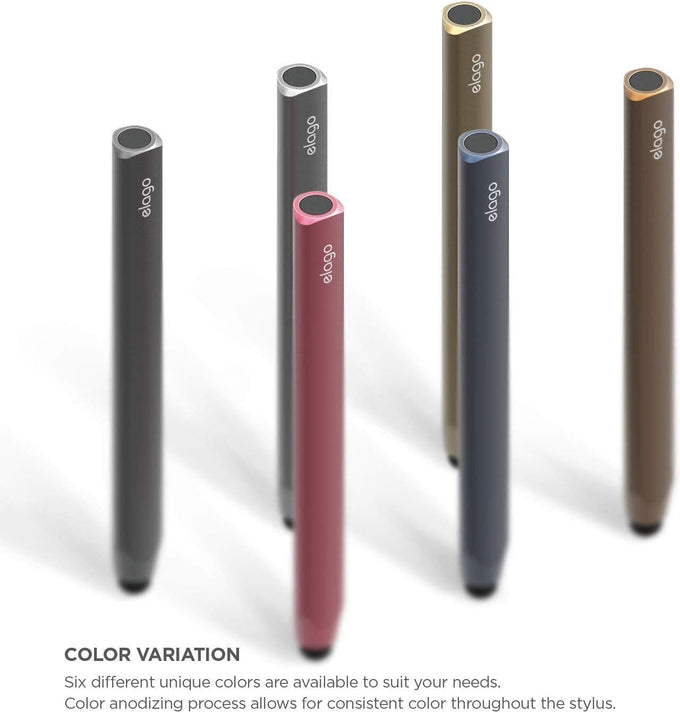 elago Premium Aluminum Grip Stylus Pens for All Touch Screen Tablets