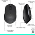Logitech MK345 Full Size Wireless Keyboard and Mouse Combo - Black