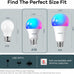 Linkind Matter Smart Light Bulbs, Works with Apple Home, Alexa, Google Home