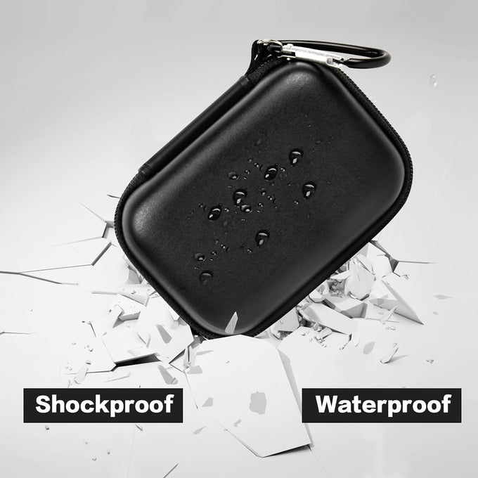 Carrying Case for Crucial X10 X9 Pro 4TB/2TB/1TB Portable SSD for Travel