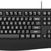 QUASIO Wireless Keyboard, 2.4G Full-Sized Ergonomic Wireless Computer Keyboard with Wrist Rest for Windows, Mac OS Laptop/PC/Desktop/Notebook(Black)