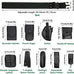 10-in-1 Tactical Modular Duty Belt w/Pouches for Law Enforcement