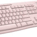 Logitech MK270 Full Size Wireless Keyboard and Mouse Combo - Rose