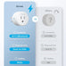 Govee Smart Plug, WiFi Outlet Compatible with Alexa & Google Assts, 4 pcs
