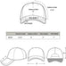 Falari Security Hat Baseball Cap - Gold or White Embroidery Security Front, Bill & Back - Adjustable Size
