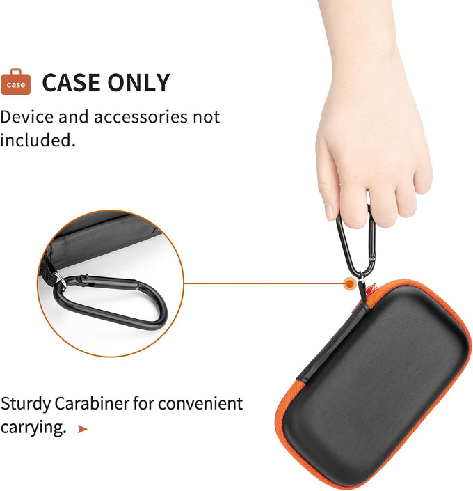 Yinke Hard Case for SanDisk Extreme Pro/SanDisk Extreme Portable External SSD 500GB 1TB 2TB, Travel Case Protective Cover Storage Bag