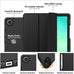 MoKo Slim Case for Samsung Galaxy Tab A11+ Plus/ A9+ Plus 11 Inch, Black