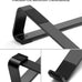 Thibault Laptop Stand for Desk - Aluminum Ergonomic Computer Stand，Laptop Riser, Cooling Laptop Holder, Compatible with MacBook Air Pro/Dell/HP/Lenovo/Alienware and 13-17 inches Laptops, Blue-Black