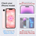 Spigen GlasTR EZ FIT Screen Protector for iPhone 17e, 16e, 14, 13 Pro, 13