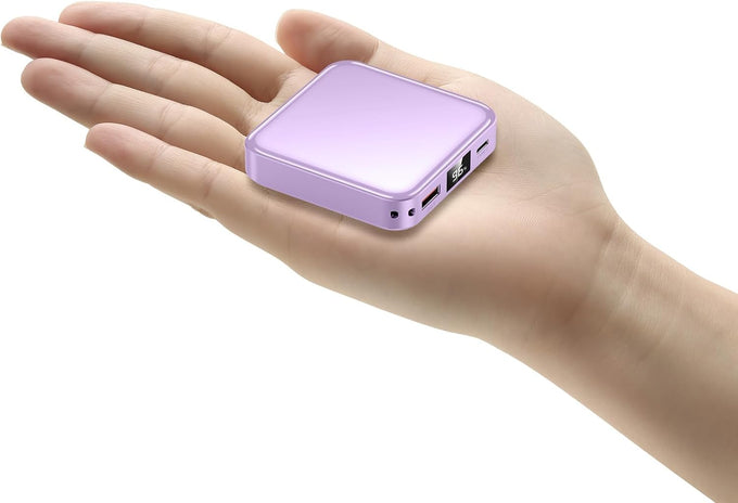 10000mAh Small Power Bank，Fast Charge Mini Portable Charger