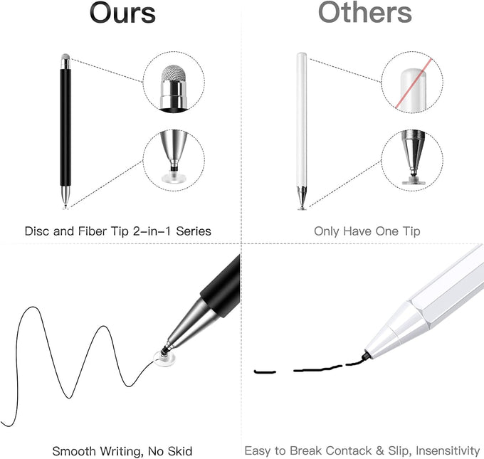 Stylus Pen for Touchscreen iPad iPhone Duo Android Nintendo Switch