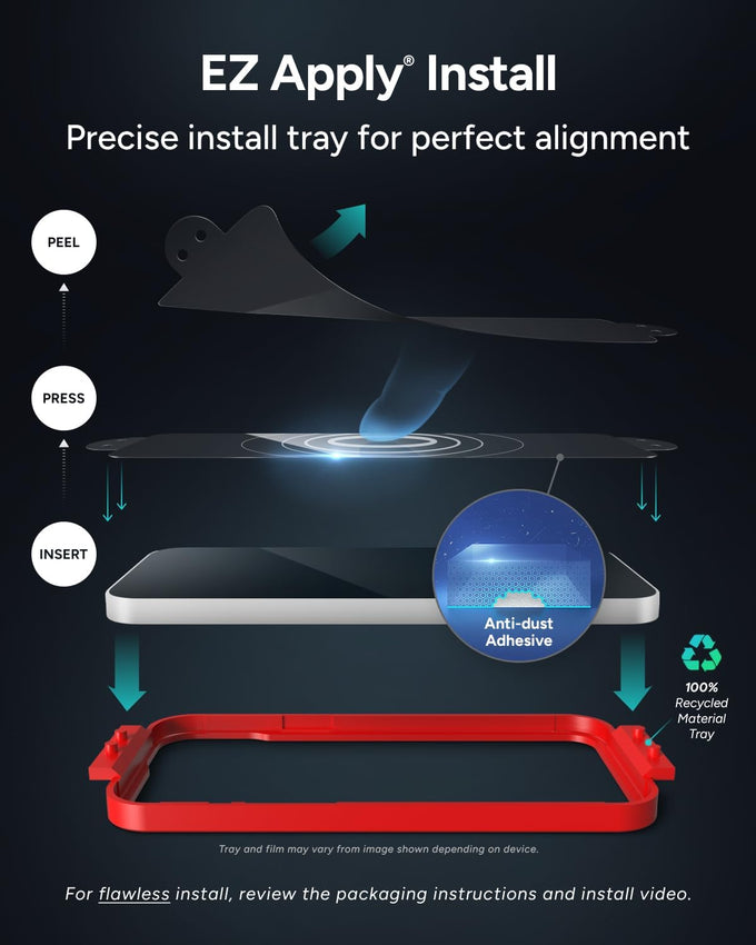 ZAGG Glass Elite Screen Protector for iPhone 16 Pro