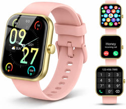 Smart Watch for Men Women (Answer/Make Call), 2026 1.83" HD Touchscreen Fitness Tracker, 110+ Sport Modes, Fitness Watch with Heart Rate/Sleep Monitor/Step, IP68 Waterproof Smartwatch for iOS Android