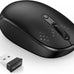 TECKNET Compact Ambidextrous Wireless Mouse for Laptop Mint Green