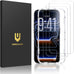 UNBREAKcable 3-Pack Screen Protector for iPhone 17 Pro Tempered Glass