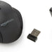 Amazon Basics Portable Wireless Computer Mouse, Ergonomic, 2.4 GHz Optical, DPI Adjustable, Easy to Use, Compatible With PC, Mac, Laptop, Black