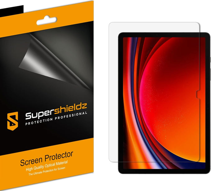 Supershieldz (3 Pack) Designed for Samsung Galaxy Tab S10 Lite / S10 FE / S9 FE (10.9 inch) / Tab S9 (11 inch) Screen Protector, High Definition Clear Shield (PET)