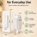 GHome Smart Switches for Lights, Single Pole WiFi, Works with Alexa, 4 Pack