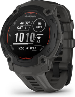 Garmin Instinct® E, Rugged GPS Smartwatch, 45mm, Charcoal