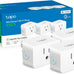 TP-Link Tapo Matter Supported Smart Plug Mini, Compact Design, 15A/1800W Max, Super Easy Setup, Works with Apple Home, Alexa & Google Home, UL Certified, 2.4G Wi-Fi Only, White, Tapo P125M(3-Pack)