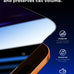 MAGIC JOHN 2 Pack for iPhone 17 Pro Max 6.9 inch Privacy Glass Screen Protector-[Anti-Spy] Auto Dust-Elimination, Bubble Free, Easy Installation, Daily Drop Protection