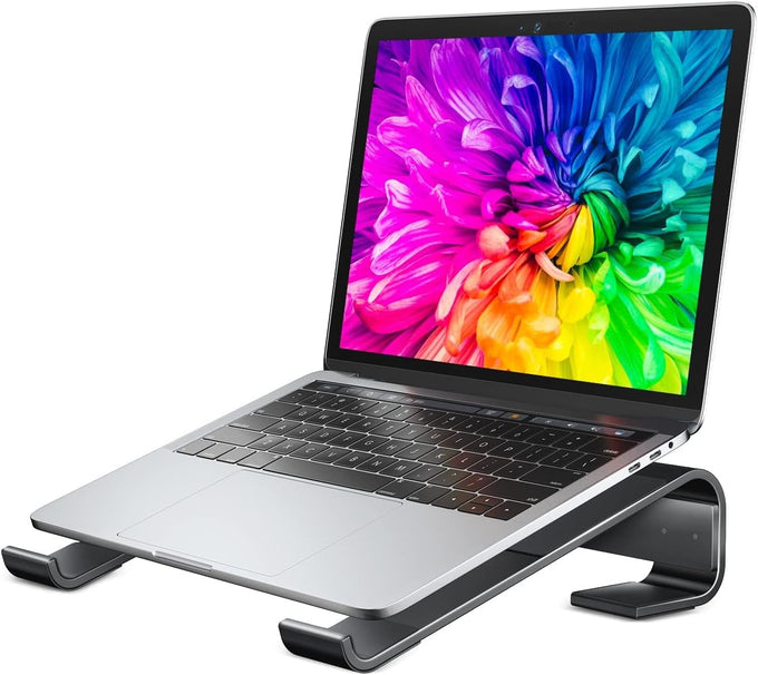 Soqool Laptop Stand for Desk,Aluminum Computer Stand for Cooling