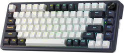 Redragon K673 PRO Wireless 81-Key RGB Gasket Gaming Keyboard, Scroll Knob
