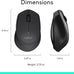 Logitech MK345 Full Size Wireless Keyboard and Mouse Combo - Black
