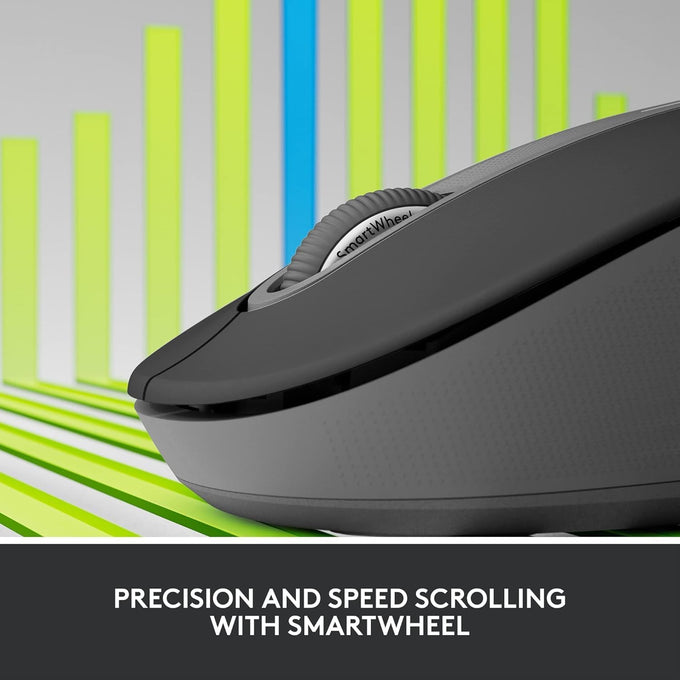 Logitech Signature M650 for Business Wireless Mouse Small - Graphite