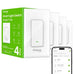 GHome Smart Switches for Lights, Single Pole WiFi, Works with Alexa, 4 Pack