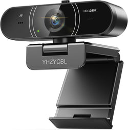 1080P HD Webcam with Microphone ,USB HD Computer Web Camera Auto Focus