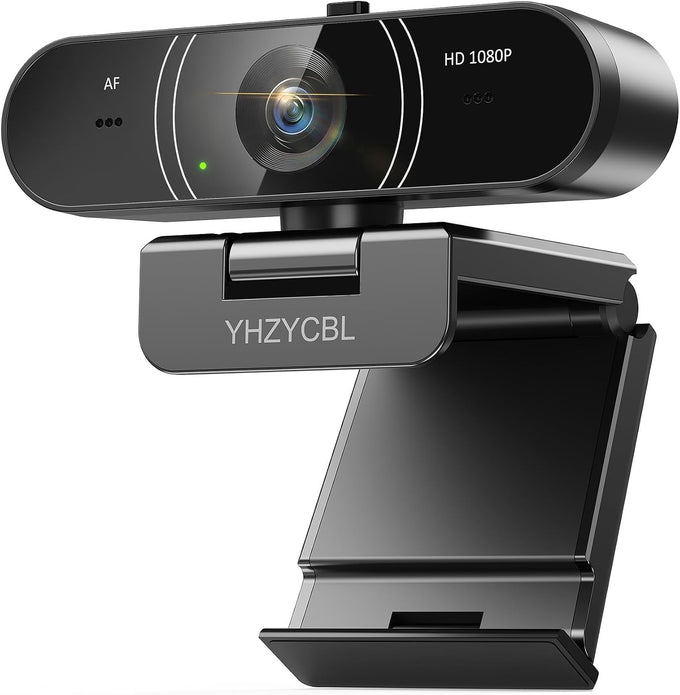 1080P HD Webcam with Microphone ,USB HD Computer Web Camera Auto Focus
