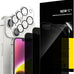 NEW'C for iPhone 16 Pro Screen Protector + Camera Lens Protector + Tool