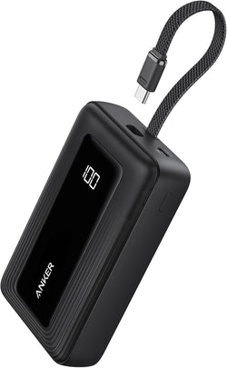 Anker Zolo Power Bank,20,000mAh 30W Portable Charger with Built-in USB-C